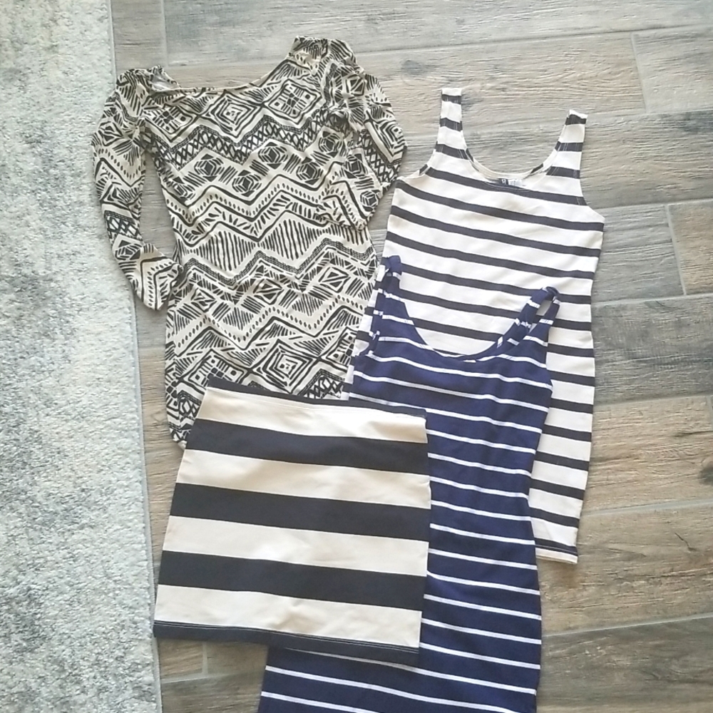 H&M and Forever 21 Dresses Skirt Size 4 Small
